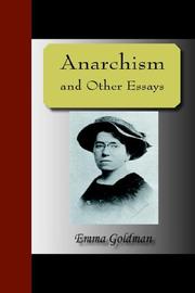 Delete this entry: Anarchism And Other Essays (Paperback, 2005, Nuvision Publications)