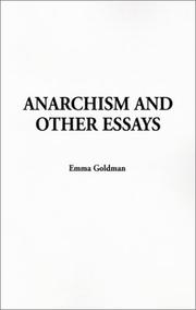 Delete this entry: Anarchism and Other Essays (Hardcover, 2001, IndyPublish.com)