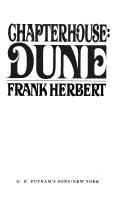 Frank Herbert(duplicate): Chapter house, Dune (1985, Putnam)