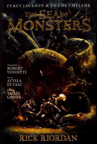 Rick Riordan, Tamas Gaspar, Attila Futaki: The Sea Of Monsters (Hardcover, Turtleback Books, Turtleback)