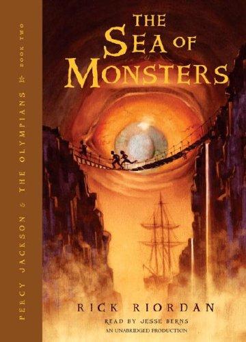 Rick Riordan: The Sea of Monsters (Percy Jackson and the Olympians, Book 2) (AudiobookFormat, Listening Library)