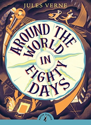Jules Verne: Around the World in Eighty Days (Paperback, Puffin Books)