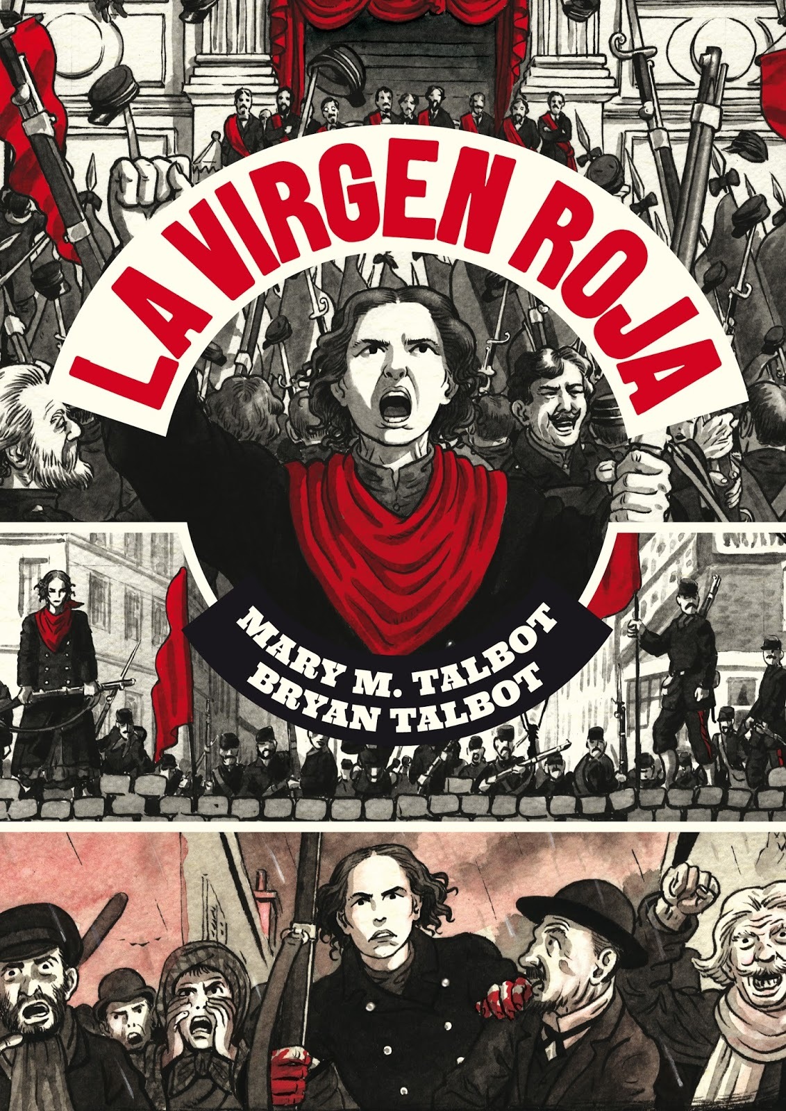 Bryan Talbot, Mary M. Talbot: La Virgen Roja (GraphicNovel, Spanish language, 2016, La Cúpula)