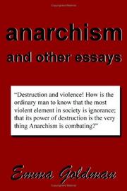 Delete this entry: Anarchism and Other Essays (Paperback, 2005, Filiquarian Publishing, LLC)