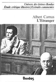 Albert Camus: L' étranger (French language, 1980, Bordas)
